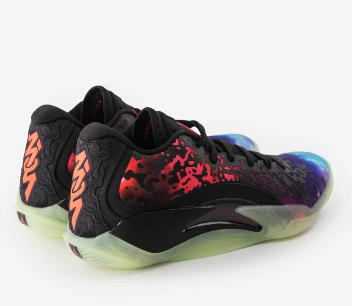 Nike Jordan ZION 3 - Black/Solar Red