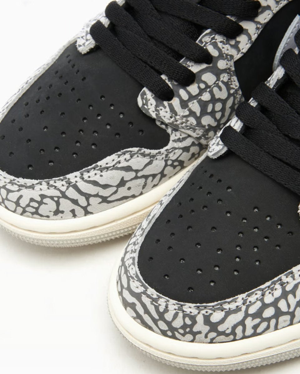 Air Jordan 1 Low 'Black Cement'