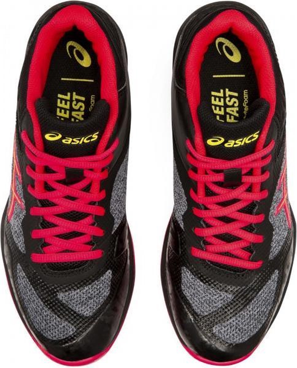 ASICS Netburner Ballistic FF MT Dames - Zwart / Roze