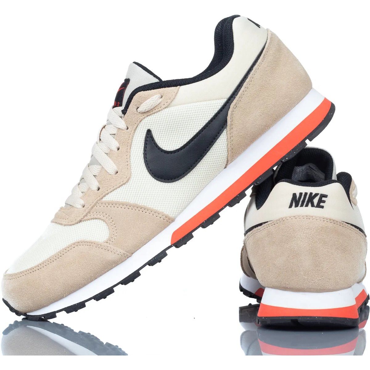 Nike MD - Linen/Black-Oatmeal-Max Orange