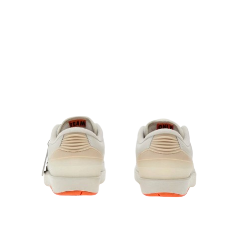 Nike Air Jordan 2 Retro Low SP White/ Sail-Light (2 Extra veters, Groen, Oranje)