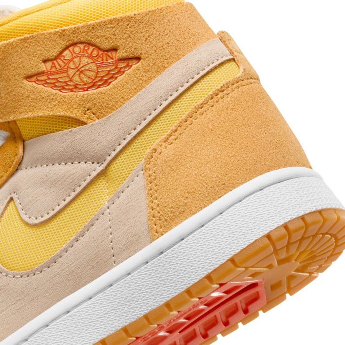 Nike Air Jordan 1 ZM - Wit/Geel