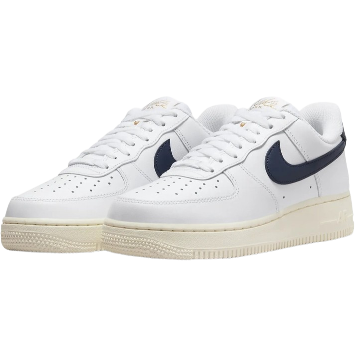 Nike Air Force 1 '07 Flyease - White Vintage Sail Navy