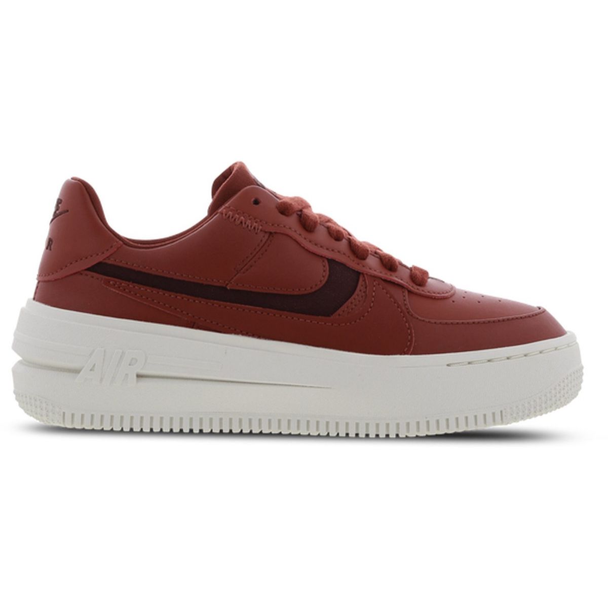 Nike W AF1 PLT – Rood – Sneakers | Comfort & Stijl