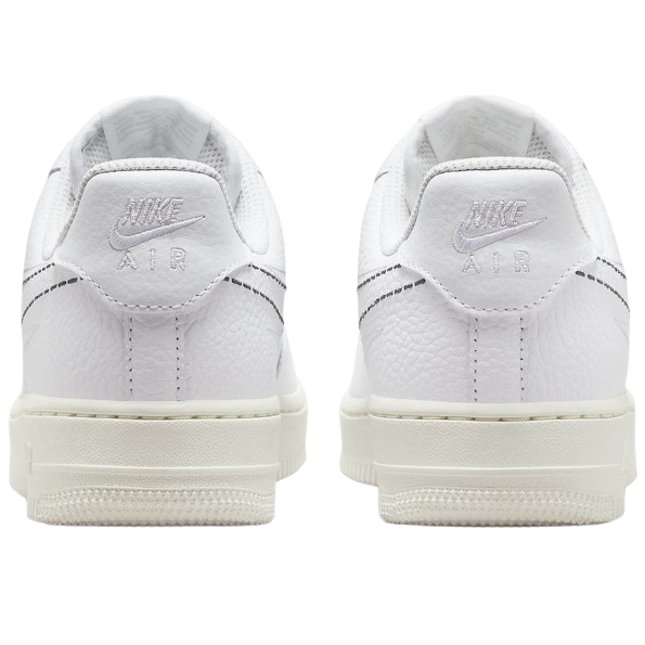 Nike Air Force 1 '07 Low Multi-Swoosh - Wit/Zwart