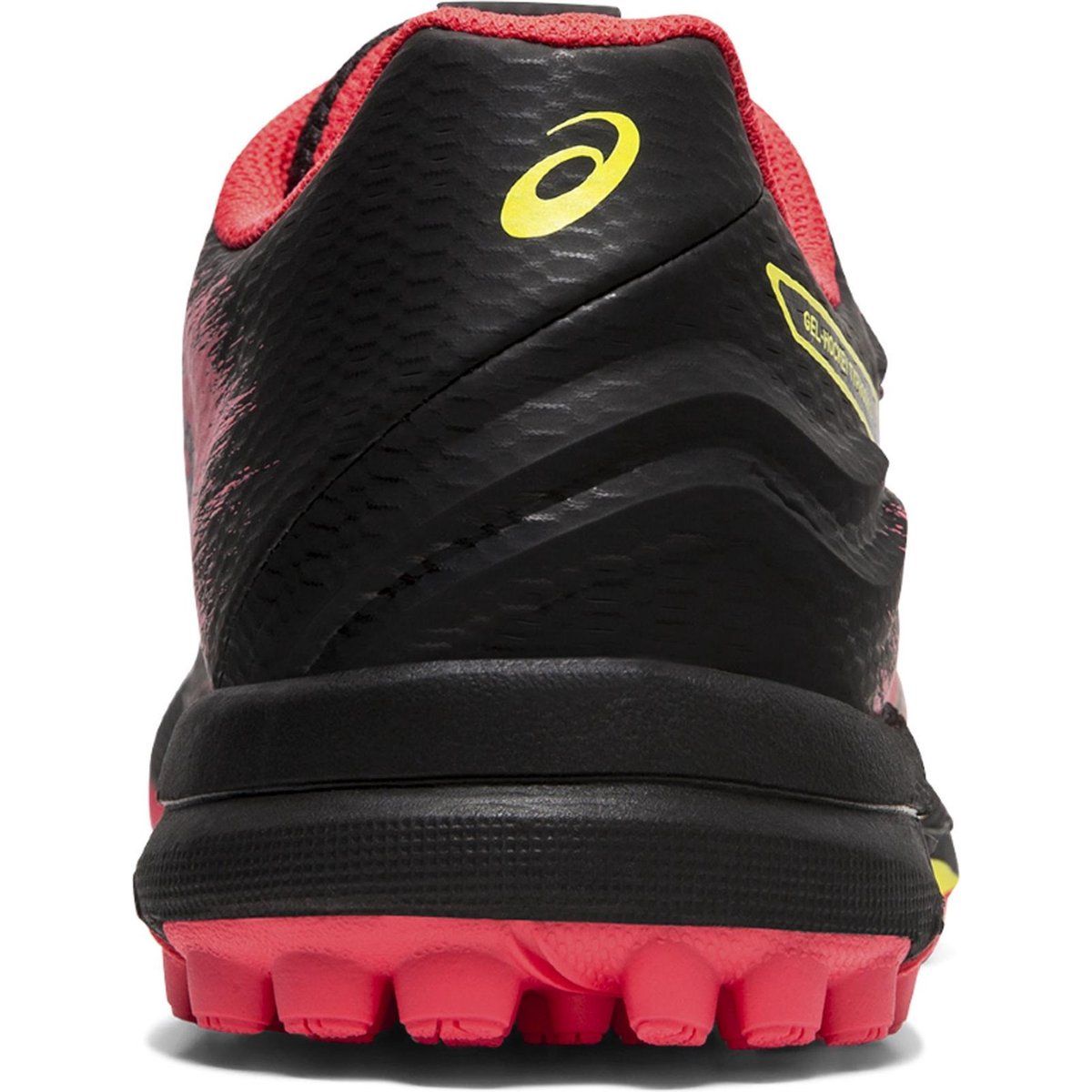 Asics Gel-Typhoon 3 - Hockey Schoenen Dames - Zwart/Roze/Geel