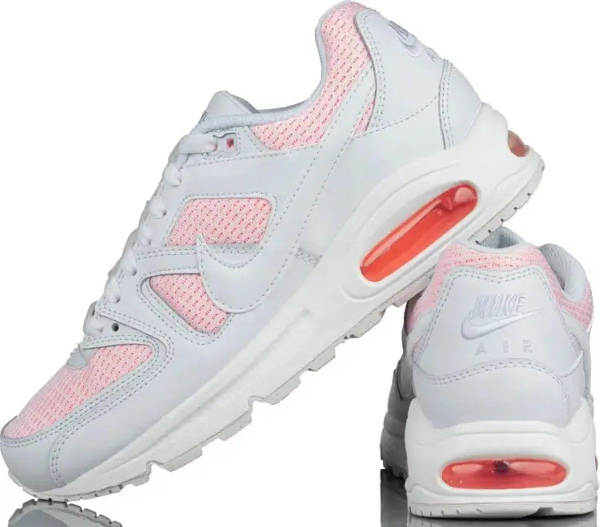 Nike Sportswear Schoenen - White/White-Bright Mango