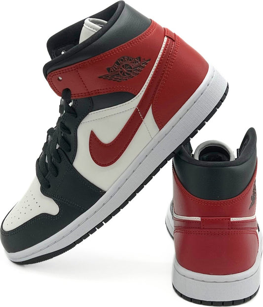Nike Air Jordan 1 MID WMNS (OFF-Noir)