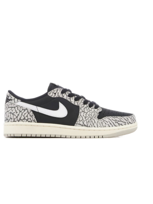 Air Jordan 1 Low 'Black Cement'