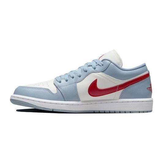 Nike Air Jordan 1 Low Blue Whisper Dune Red