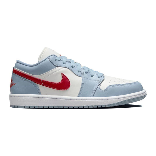 Nike Air Jordan 1 Low Blue Whisper Dune Red
