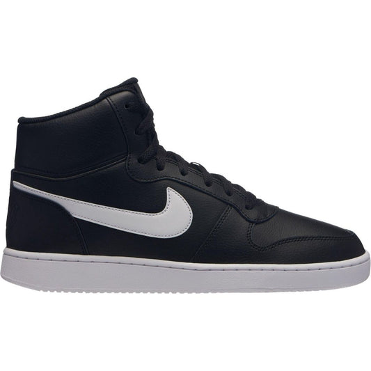 Nike Ebernon Mid Heren Sneakers - Black/White