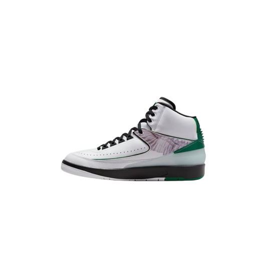 Nike Air Jordan 2 Retro WF - Wit/Groen (2 Extra verschillende kleuren Veters inbegrepen)