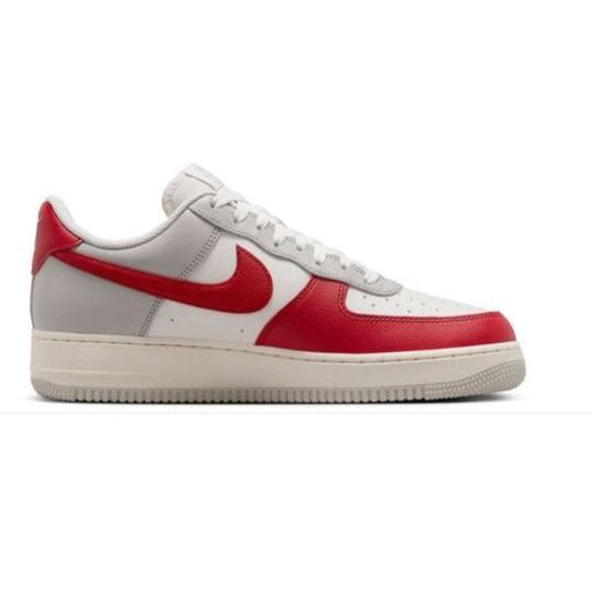 Nike Air Force 1 '07 - Rood / Grijs / Wit / Gebroken Wit